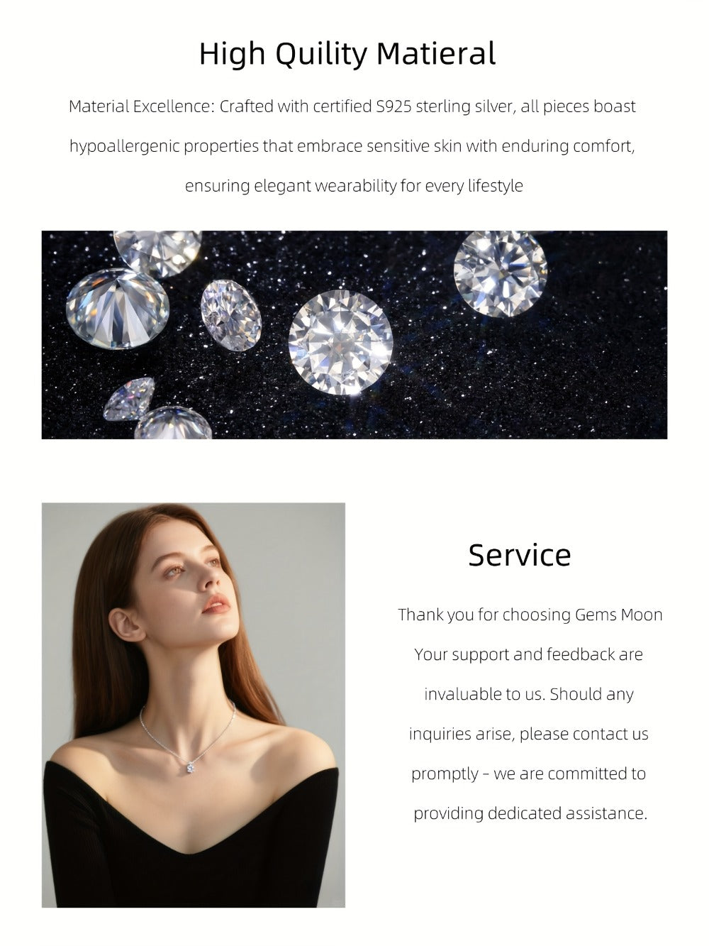 Stud Earrings for Women - Moissanite S925 Sterling Silver | D Color VVS1 Brilliant Cut Diamond - product detail view 22