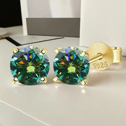 Stud Earrings for Women - S925 Silver for 2 Pack - Exquisite Luxury Hypoallergenic Drop Set, Elegant - product detail view 9
