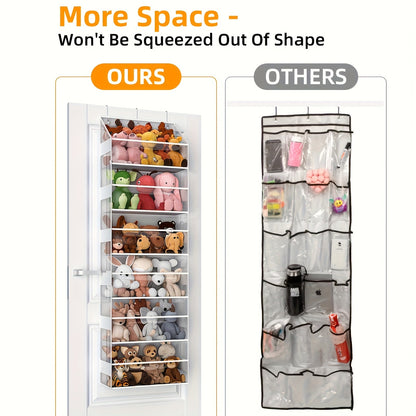 Stuffed Animal Storage Hammock - Lace Toy Organizer – view 2