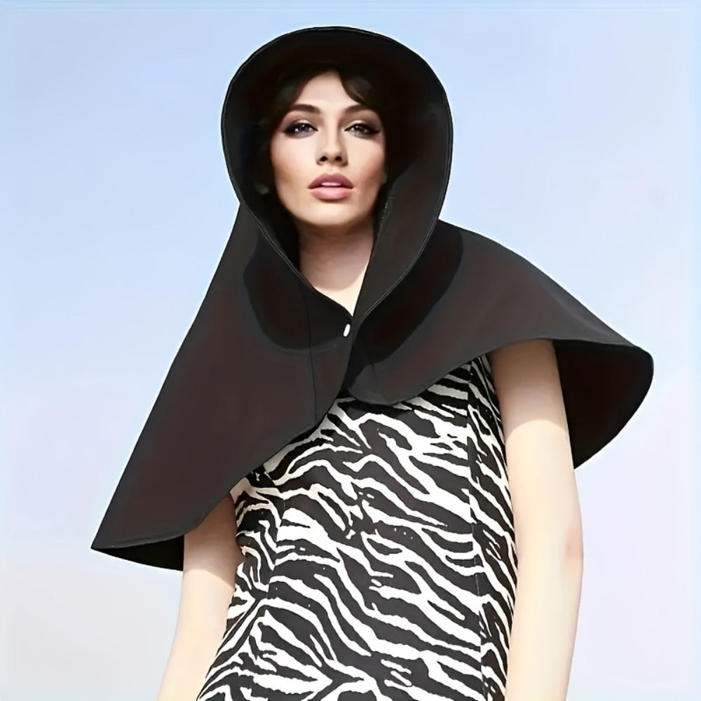 Sun Hat - Women Wide Brim with Neck Cover Foldable UPF Beach Cap Lightweight - product detail view 2
