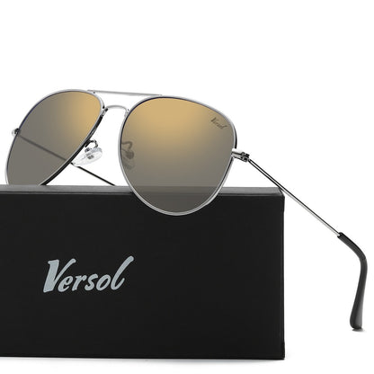 Sunglasses for Men - Aviator Polarized for & Women Mirrored Oversized Pilot Frame 139mm - product detail view 13
