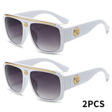 White frame double gray C6