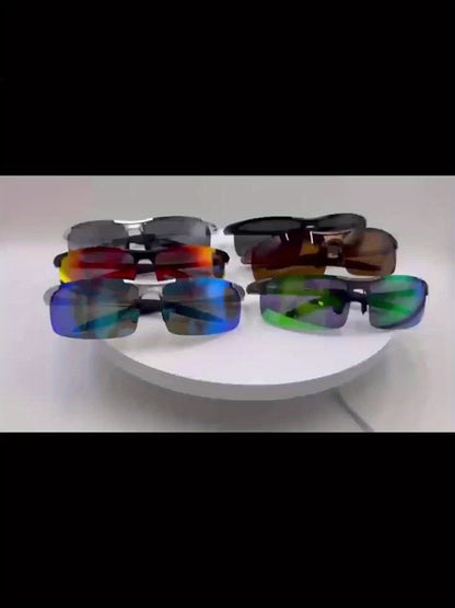 Sunglasses for Men - HD Polarized Al-Mg Alloy Ultralight Frame UV400 for Women High-Definition - product detail view 11