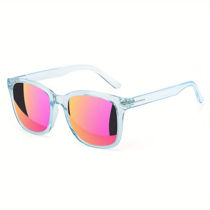 Sunglasses for Women - Oversized for Polarized Square Mirrored Frame UV400, Trendy Fashion Shades - product detail view 9