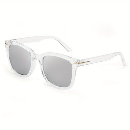 Sunglasses for Women - Oversized for Polarized Square Mirrored Frame UV400, Trendy Fashion Shades - product detail view 13