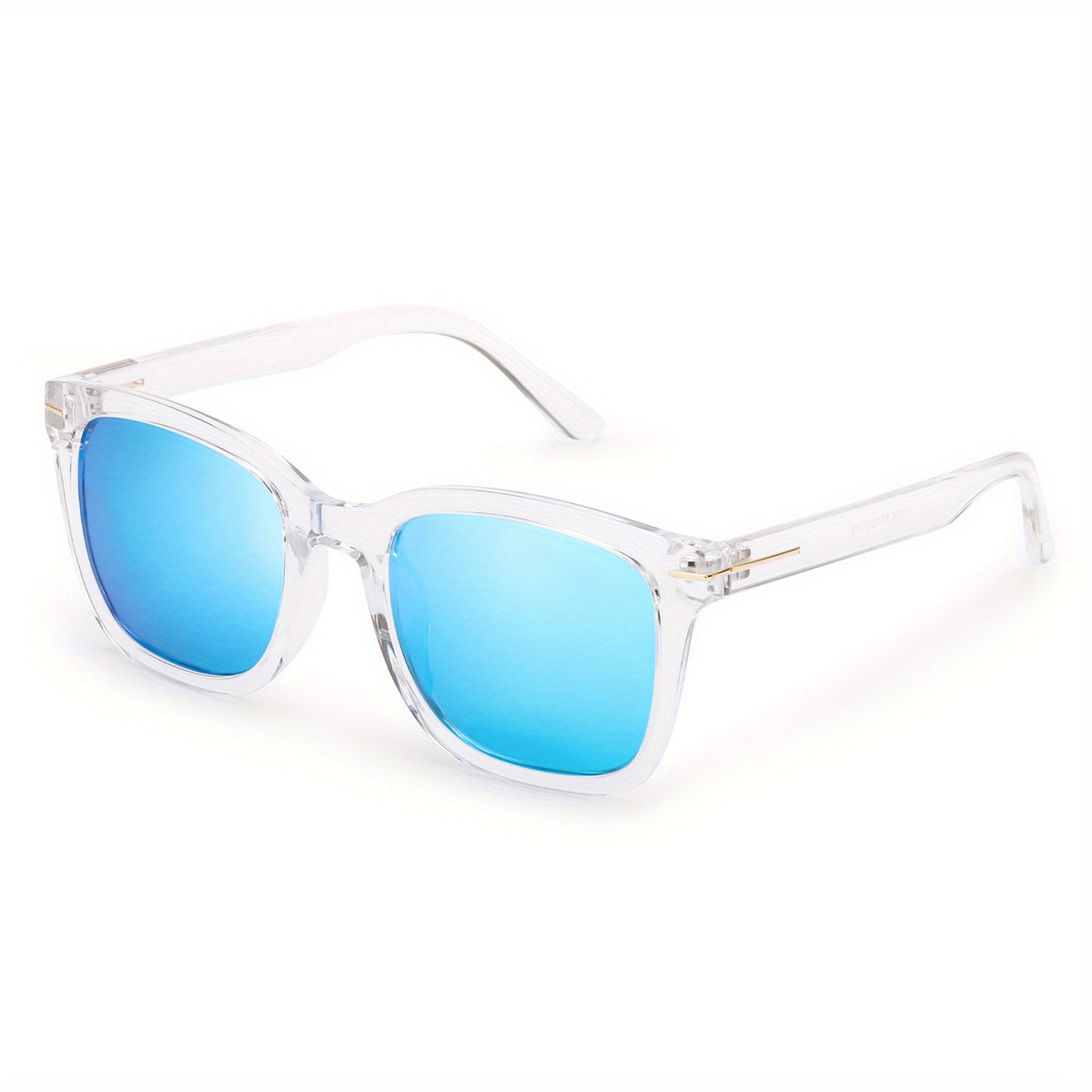 Sunglasses for Women - Oversized for Polarized Square Mirrored Frame UV400, Trendy Fashion Shades - product detail view 23