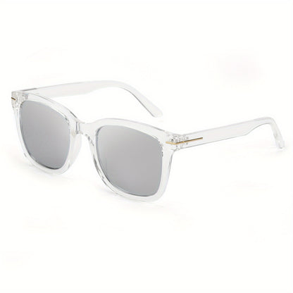 Sunglasses for Women - Oversized for Polarized Square Mirrored Frame UV400, Trendy Fashion Shades - product detail view 25