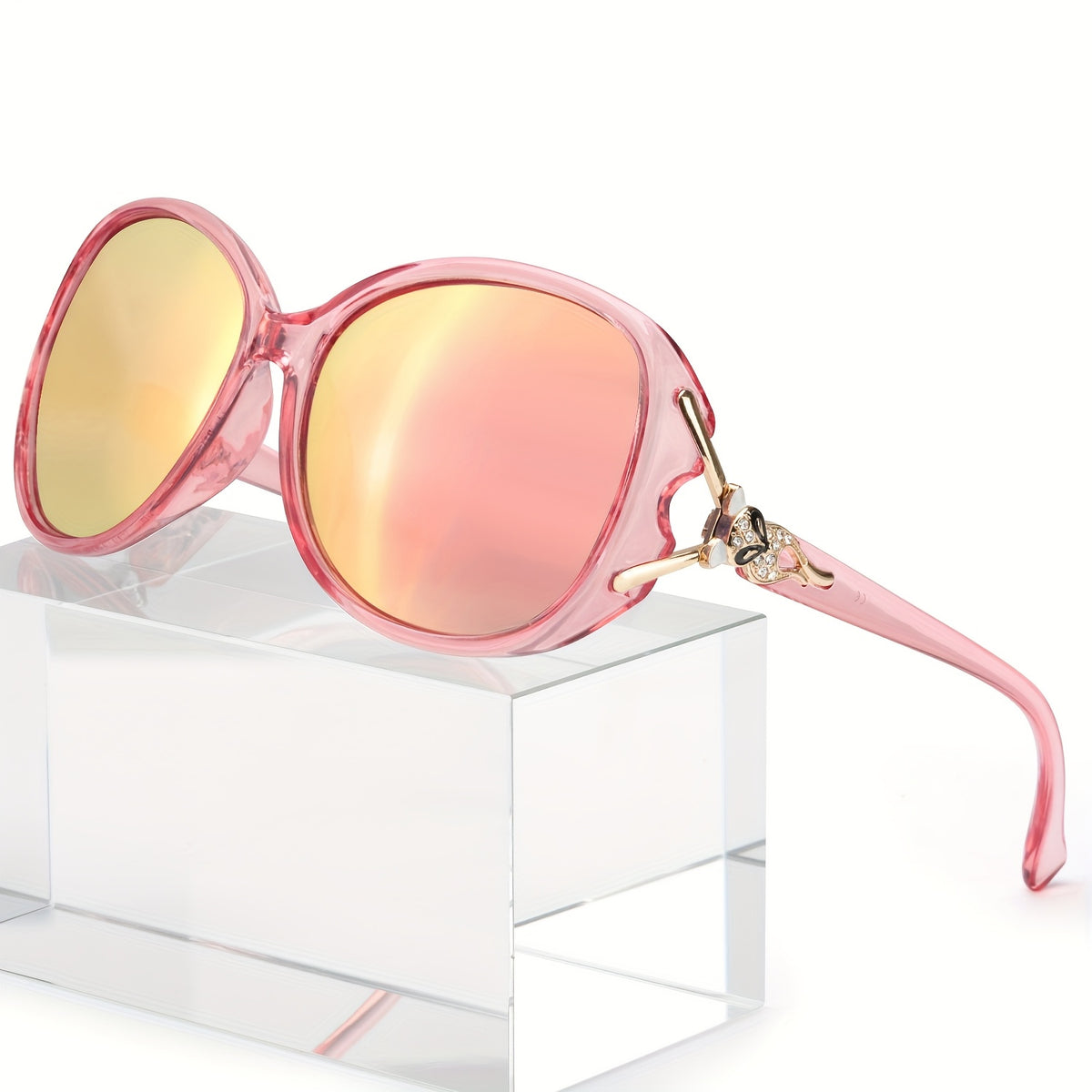Sunglasses for Women - Oversized for UV400 Large Frame Anti-Glare Fashion Eyewear 8842 Style - product detail view 21