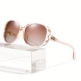 Sunglasses 8842 Light Brown*Double Tea