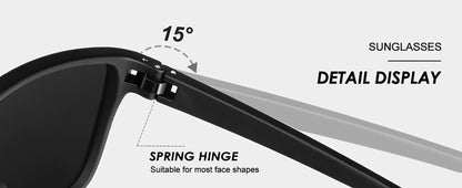 Sunglasses for Men - Polarized 3 Pack for Women Classic Square Sport Lightweight UV400 - product detail view 27