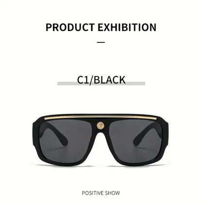 Sunglasses for Men - Polarized 3 Pack Retro Vintage UV400 Lightweight Frame Unisex Shades for - product detail view 17