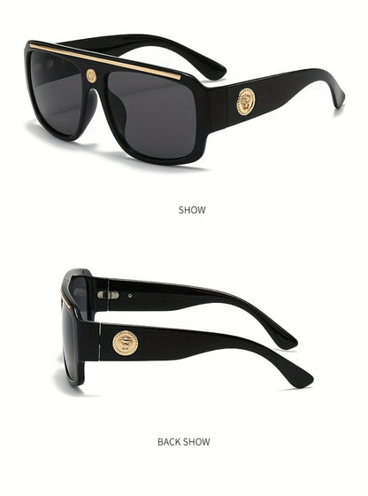 Sunglasses for Men - Polarized 3 Pack Retro Vintage UV400 Lightweight Frame Unisex Shades for - product detail view 18