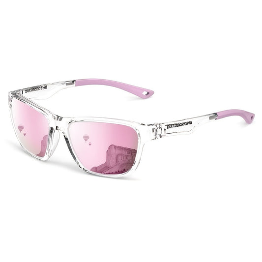 Sunglasses for Men - Polarized Women Lightweight Trendy Fashion Eyewear Pink Purple - main product view