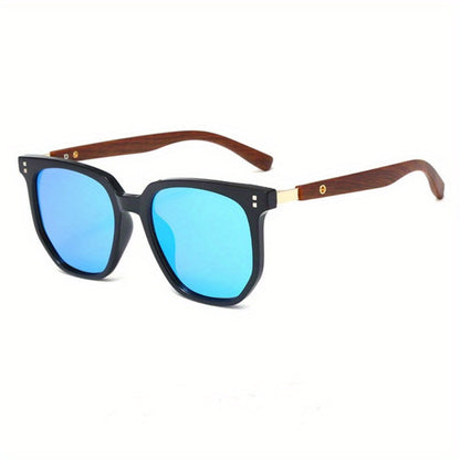Sunglasses for Men - Polarized TR Frame for & Women Vintage Stud Detail Hybrid Spectacle Retro - product detail view 10