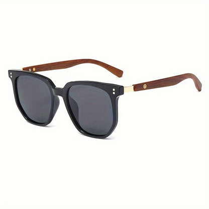 Sunglasses for Men - Polarized TR Frame for & Women Vintage Stud Detail Hybrid Spectacle Retro - product detail view 32