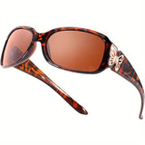 Sunglasses GLS022 C03 Silvery Onion Tea Bean Flower* Tea