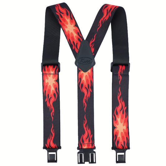 Suspenders - Y-Back Men 1.5 Inch Elastic Hook End Adjustable Braces Work Outdoor - main product view