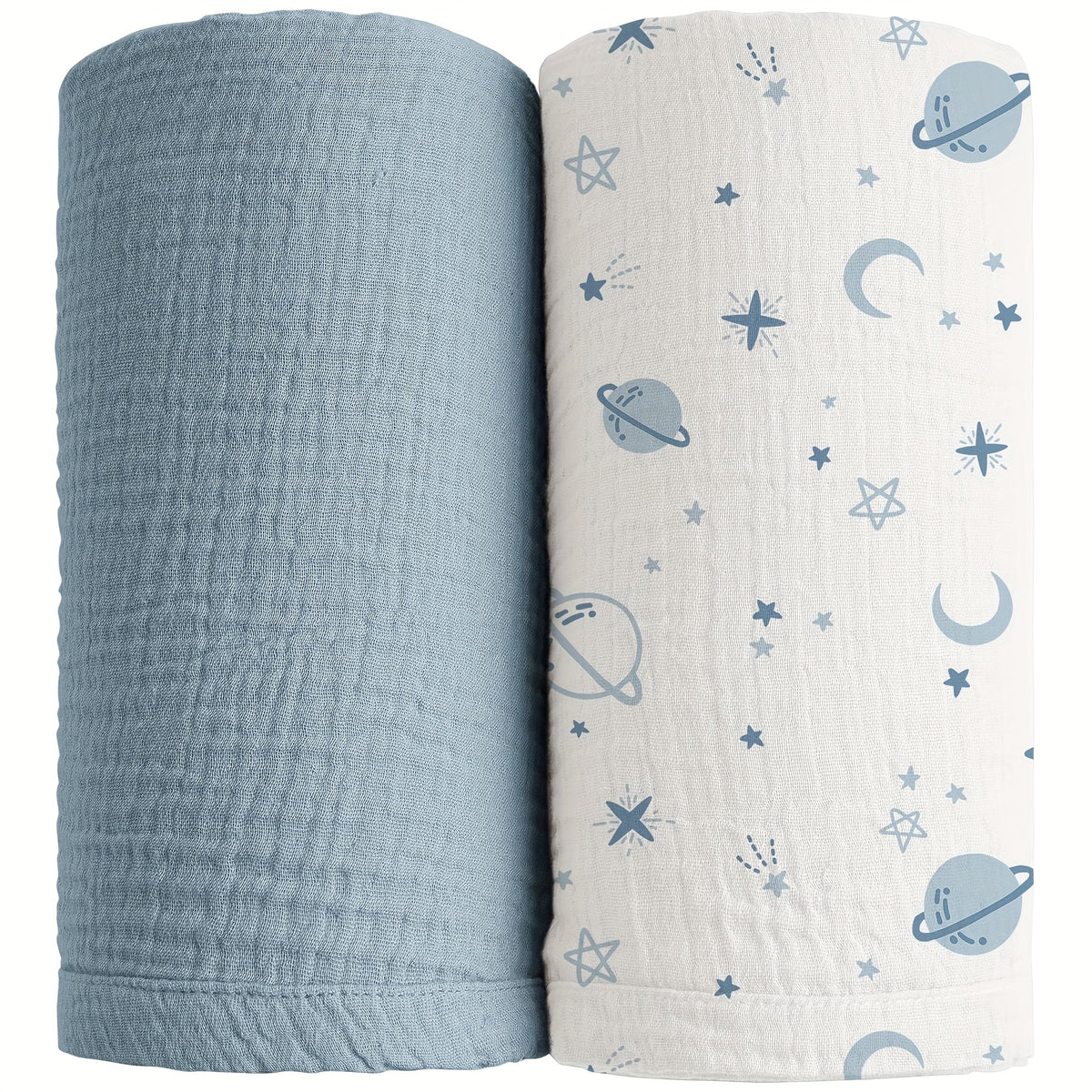 Swaddle Blanket - 2-pack Breathable Muslin Soft – view 3