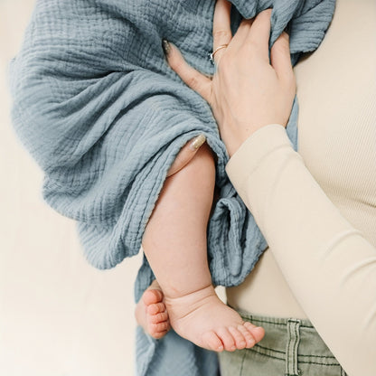 Swaddle Blanket - 2-pack Breathable Muslin Soft – view 4
