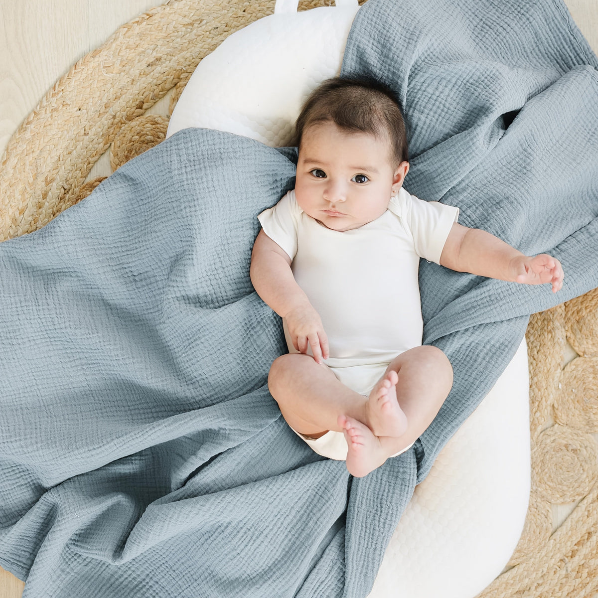 Swaddle Blanket - 2-pack Breathable Muslin Soft – view 6