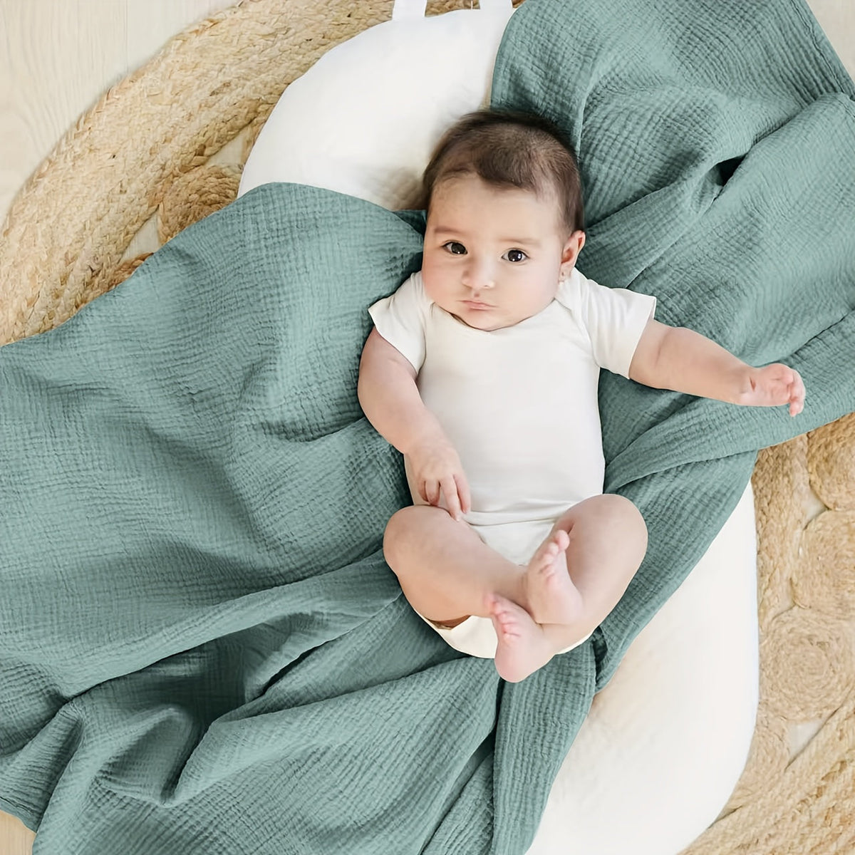 Swaddle Blanket - 2-pack Breathable Muslin Soft – view 8