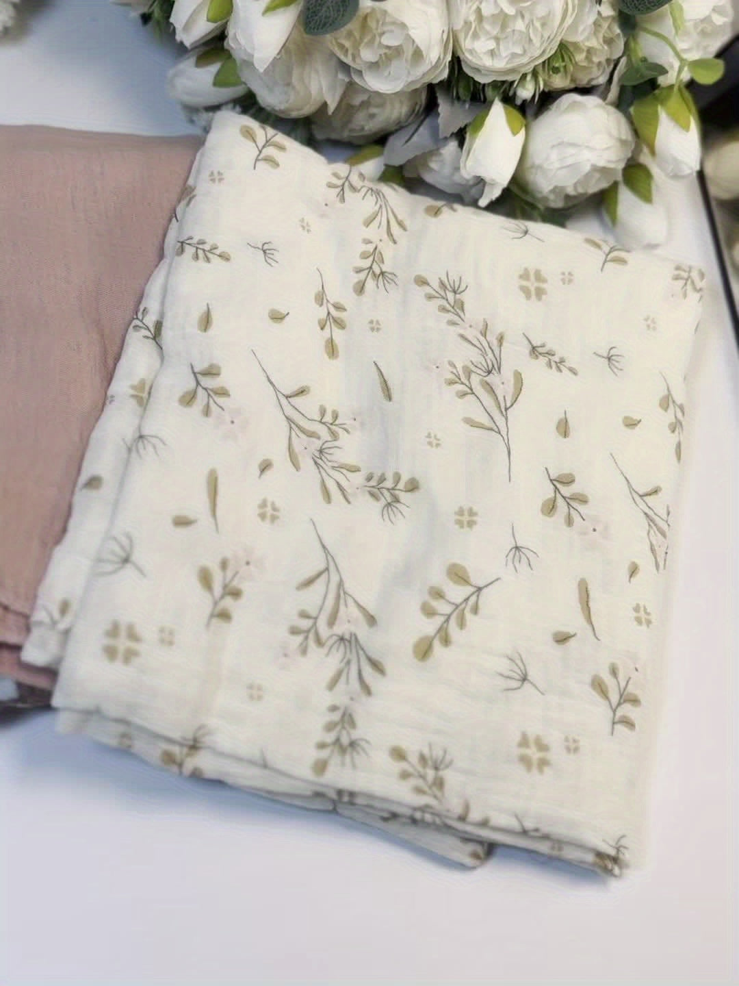 Swaddle Blanket - 2-pack Breathable Muslin Soft – view 9
