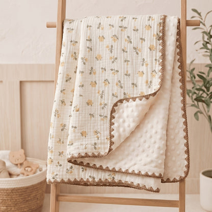 Swaddle Blanket - Muslin Cotton Soft Double – view 5