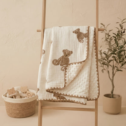 Swaddle Blanket - Muslin Cotton Soft Double – view 12