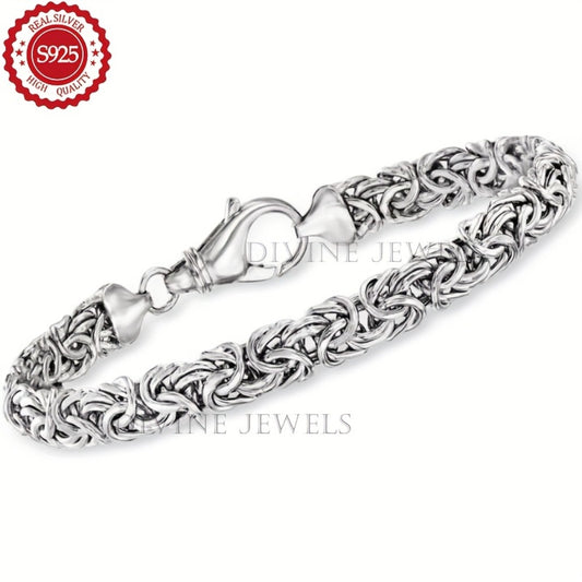 Tennis Bracelet - 925 Sterling Silver for Women with Gift Box - Elegant CZ Diamond Style - main product view