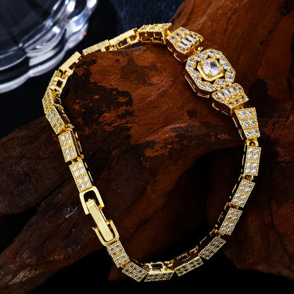 Tennis Bracelet - CZ 925 Sterling Silver Cubic Zirconia for Women Elegant Sparkling Zirconia - product detail view 19