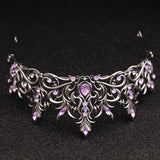 Ancient Silvery Purple Diamond