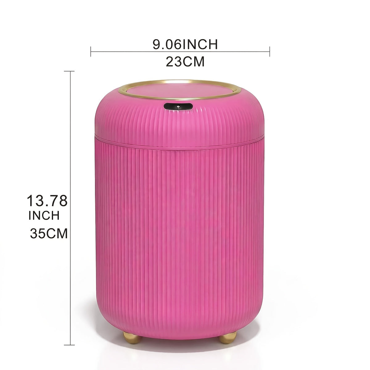 Touchless Smart Trash Can - Automatic Lid and Odor-Sealing Design – view 2