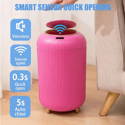 Touchless Smart Trash Can - Automatic Lid and Odor-Sealing Design – view 8