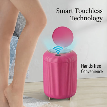 Touchless Smart Trash Can - Automatic Lid and Odor-Sealing Design – view 9