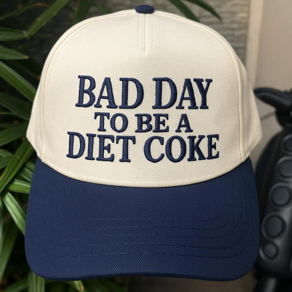 Trucker Hat - Embroidered for Men Women - Novelty Funny Flat Embroidery Cap, Adjustable - product detail view 2