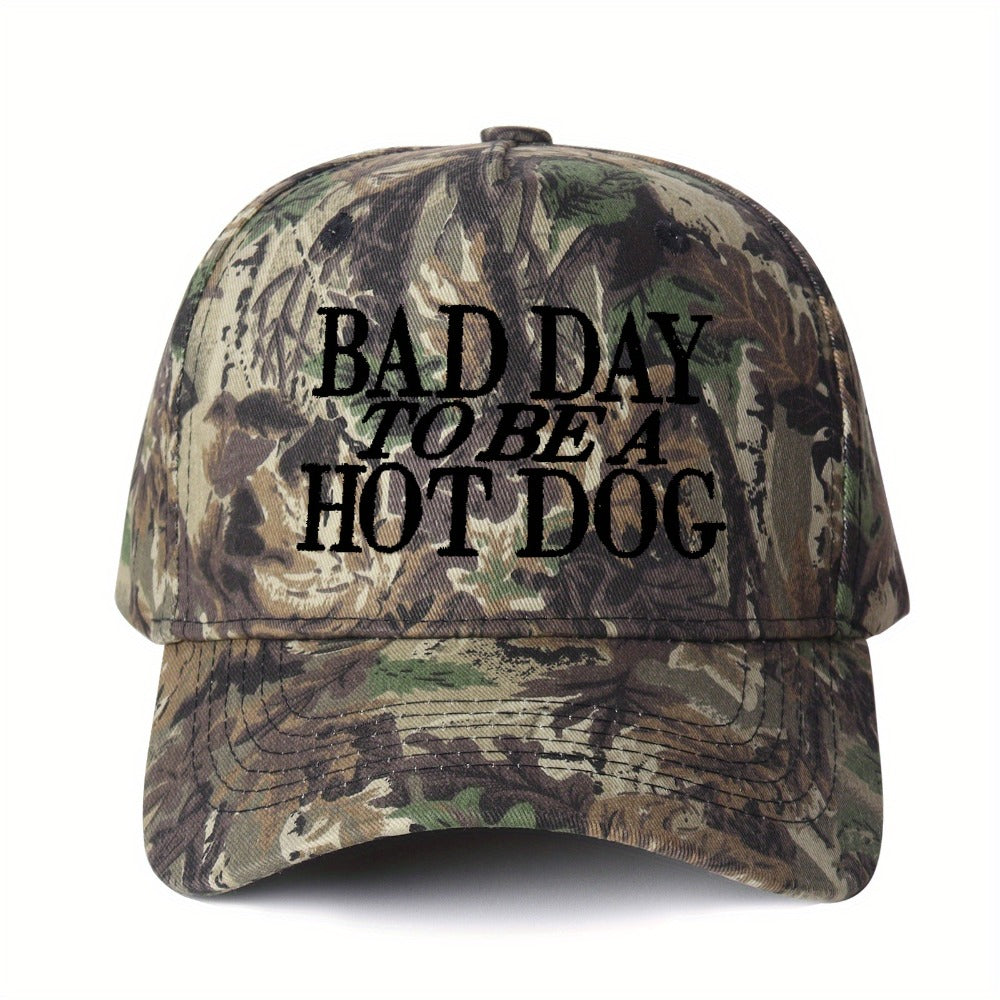 Trucker Hat - Embroidered for Men Women - Novelty Funny Flat Embroidery Cap, Adjustable - product detail view 7