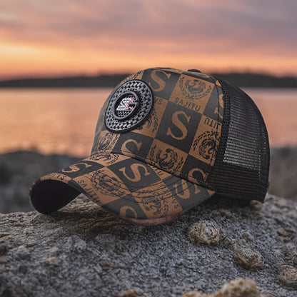 Trucker Hat - Mesh Breathable Duck Bill Visor Hip Hop Baseball Cap Unisex Snapback - product detail view 7