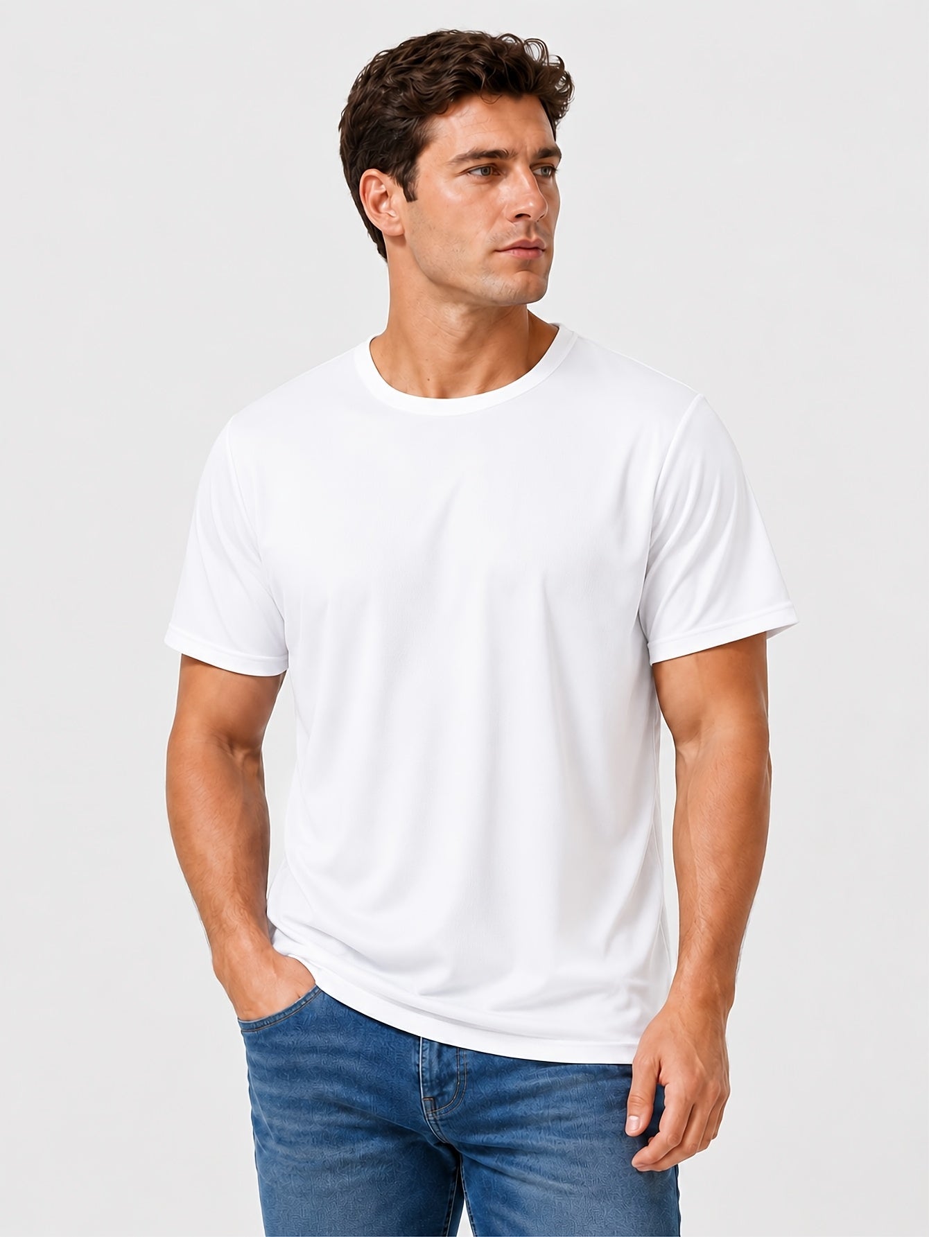 Unisex 12-Pack Performance T-Shirts - Quick-Dry Athletic Multipack detail view