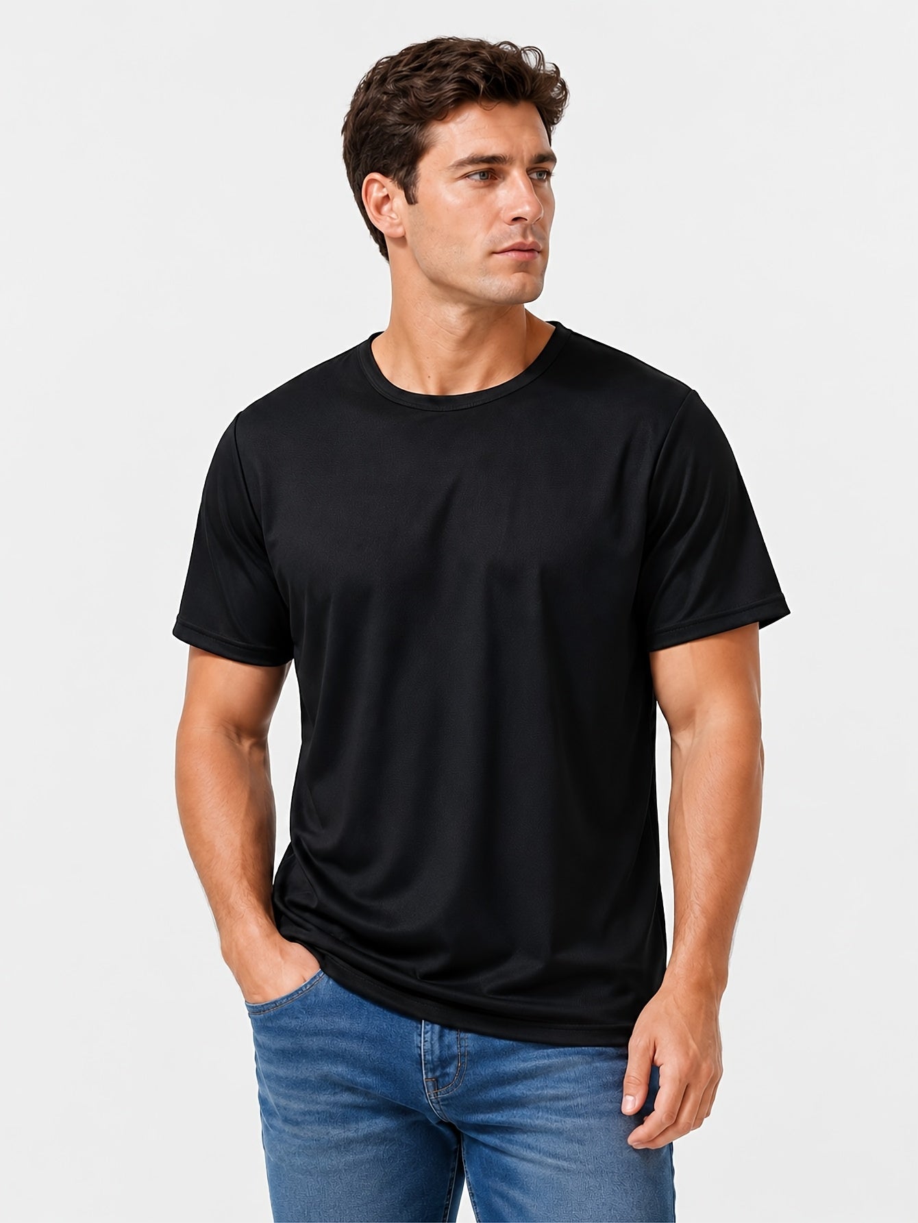 Unisex 12-Pack Performance T-Shirts - Quick-Dry Athletic Multipack detail view