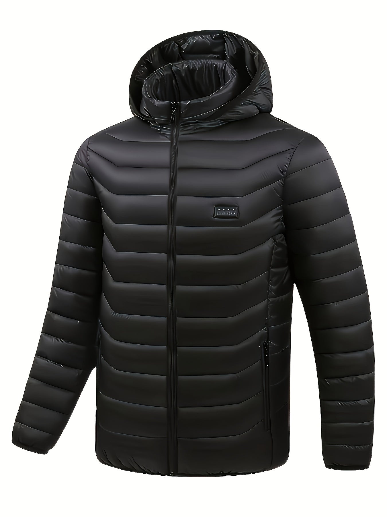 Unisex 21-Zone USB Heated Hooded Jacket - Multi-Zone Heating and Nylon Shell – view 2