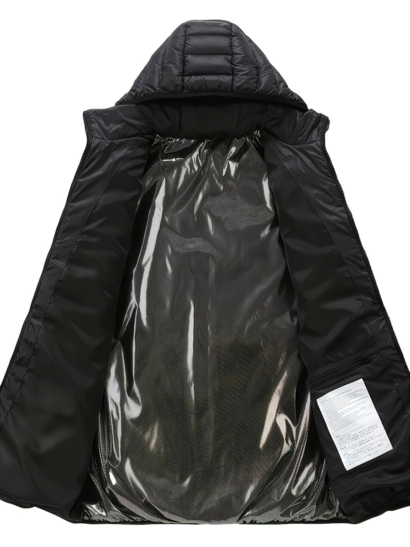Unisex 21-Zone USB Heated Hooded Jacket - Multi-Zone Heating and Nylon Shell – view 3