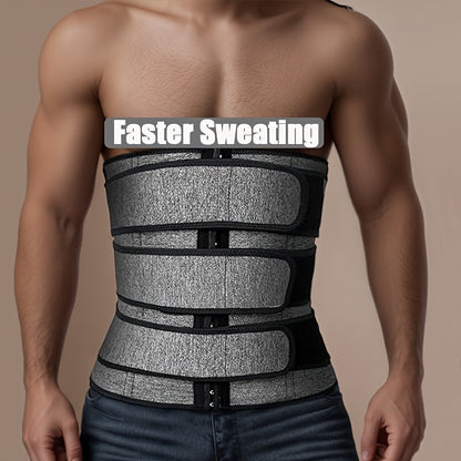 Unisex Adjustable Neoprene Waist Cincher - Medium-Stretch Sport Support Style – view 3