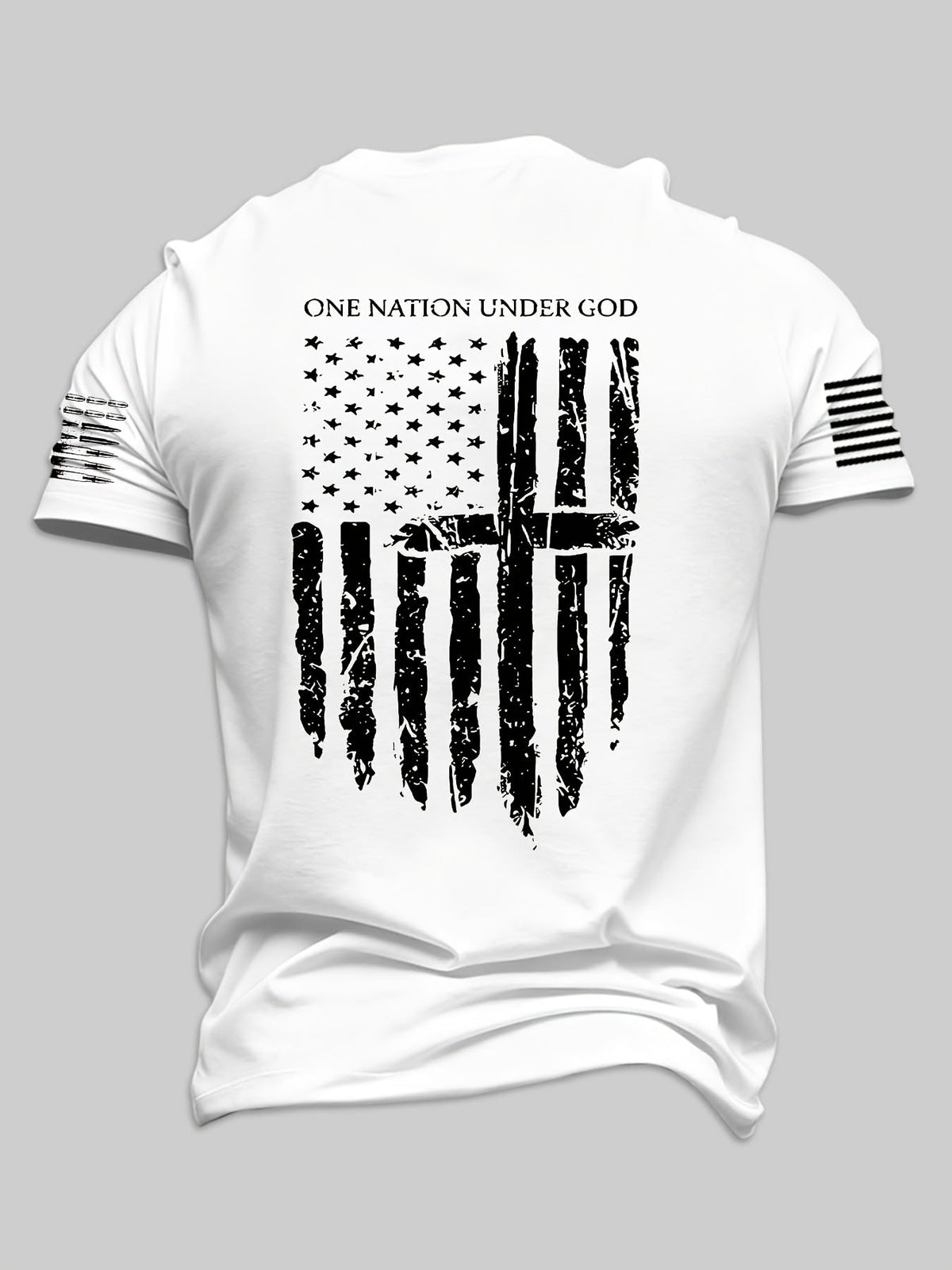 Unisex American Flag Performance T-Shirt - Short Sleeve – view 16