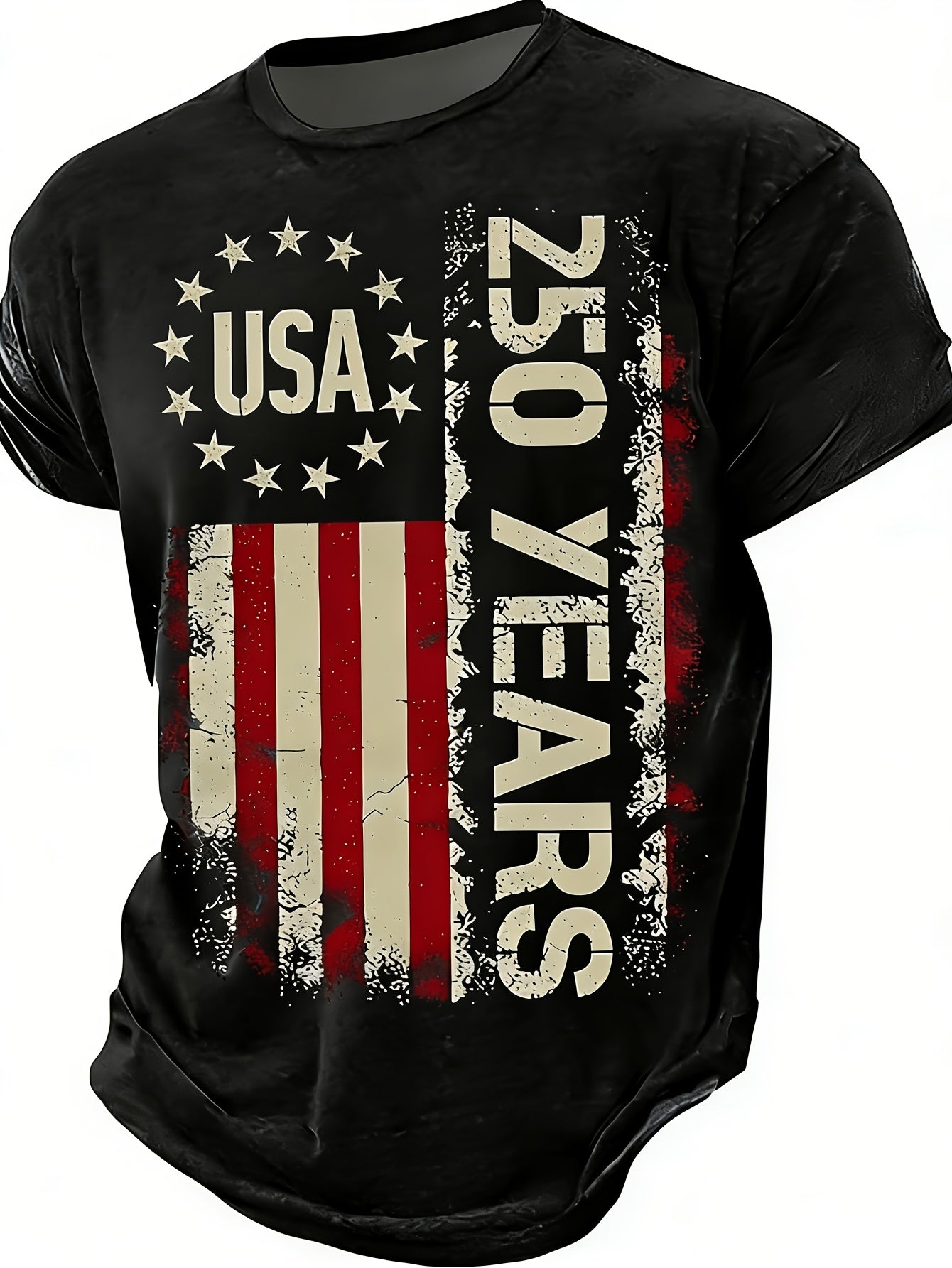 Unisex American Flag T-Shirt - Short Sleeve – Sizes S–XXXL – view 13
