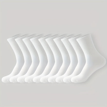 Unisex Athletic Crew Socks - 10-Pair Pack – view 3