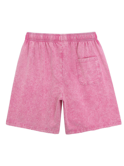 Unisex Athletic Shorts - Printed – Rose Cotton – view 6
