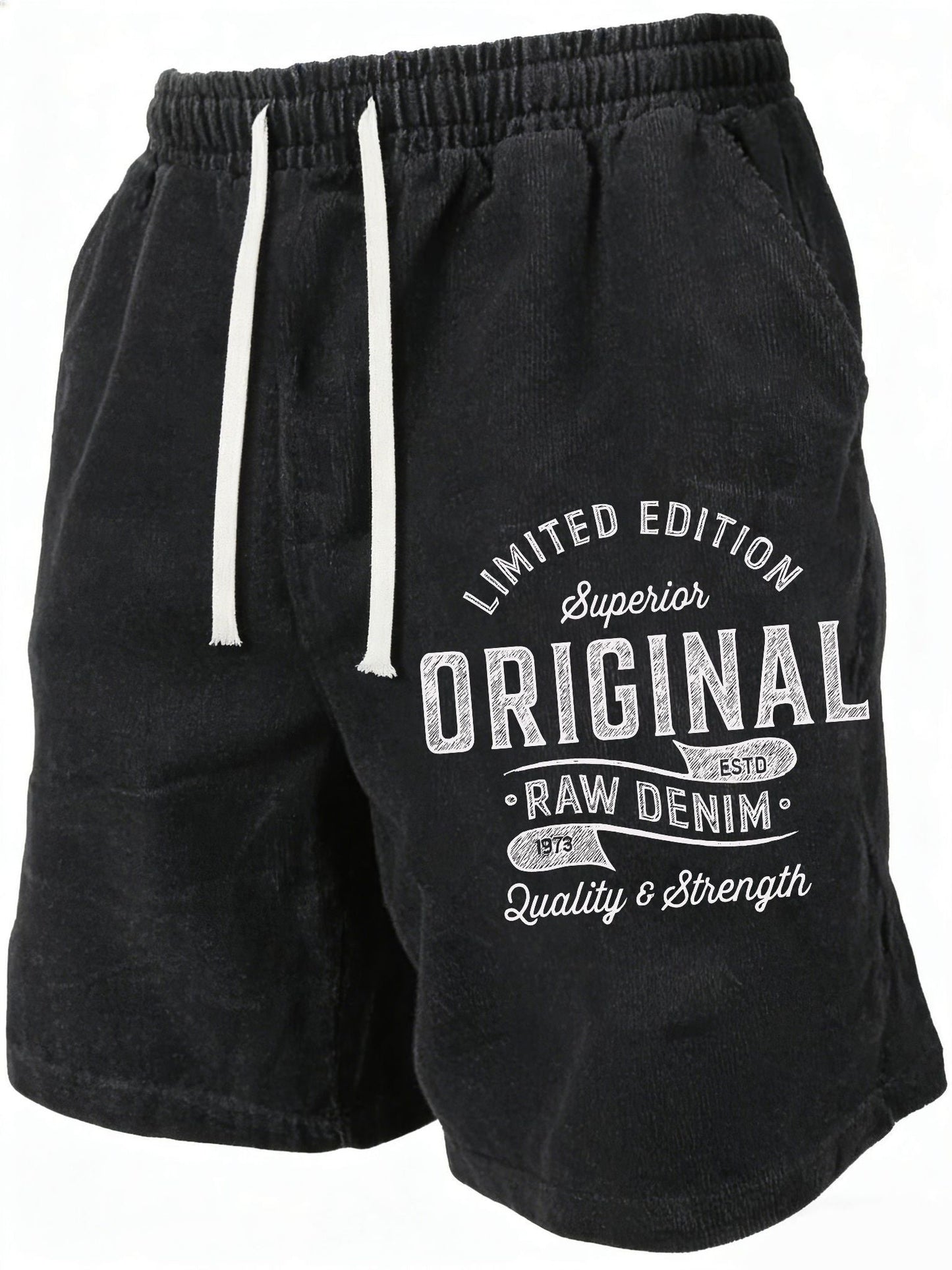 Unisex Athletic Shorts - Printed – Rose Cotton – view 11