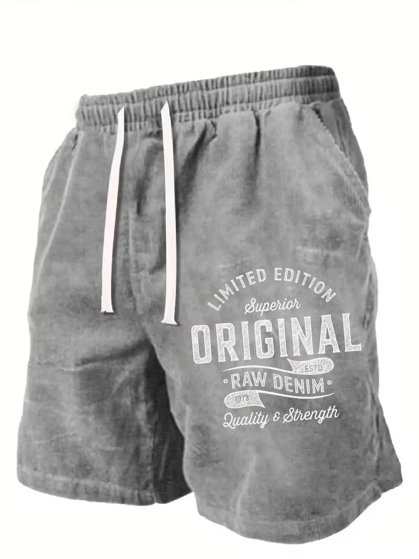 Unisex Athletic Shorts - Printed – Rose Cotton – view 12