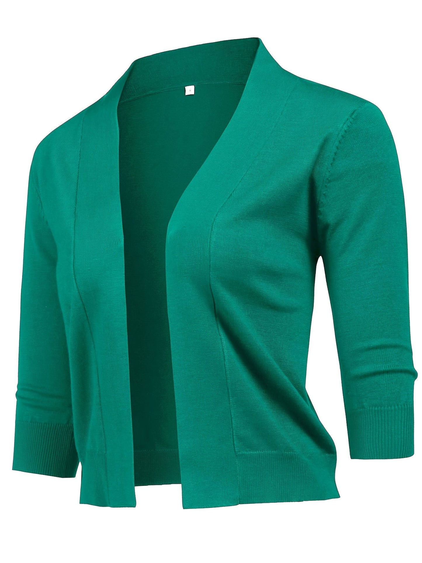 Unisex Cardigan - Floral detail view