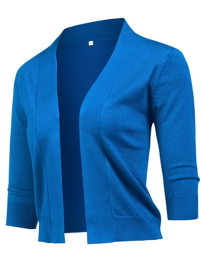 Unisex Cardigan - Floral detail view